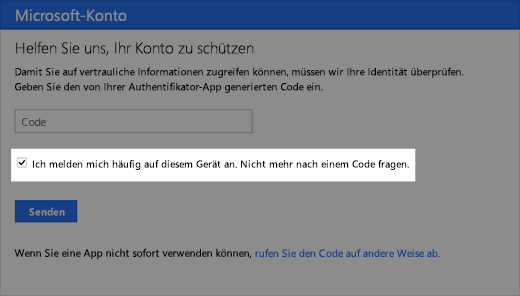 Screenshot des Dialogfelds 