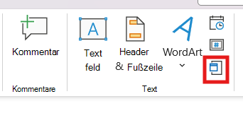 Screenshot eines Objekts in PowerPoint.