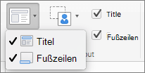 Screenshot der Optionen 