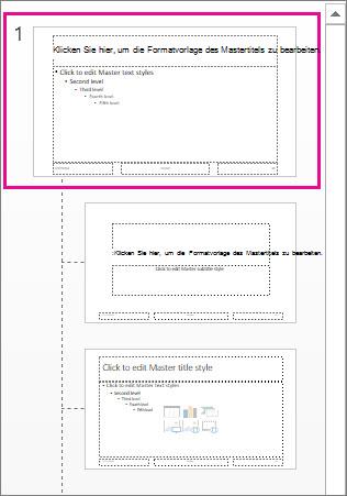 Folienmaster