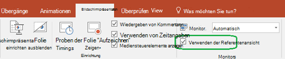 Auf der Registerkarte 