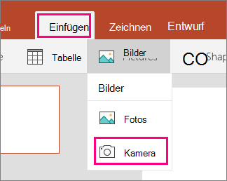 Zeigt die Option 