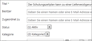 Formular 'Risiken'