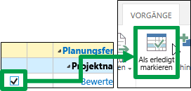 Als erledigt markieren