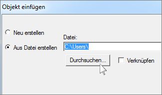 Datei erstellen