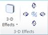 Gruppe '3D-Effekte' für WordArt in Publisher 2010