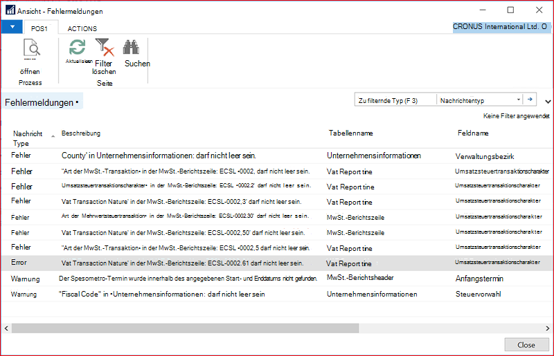 Screenshot für das Fenster 