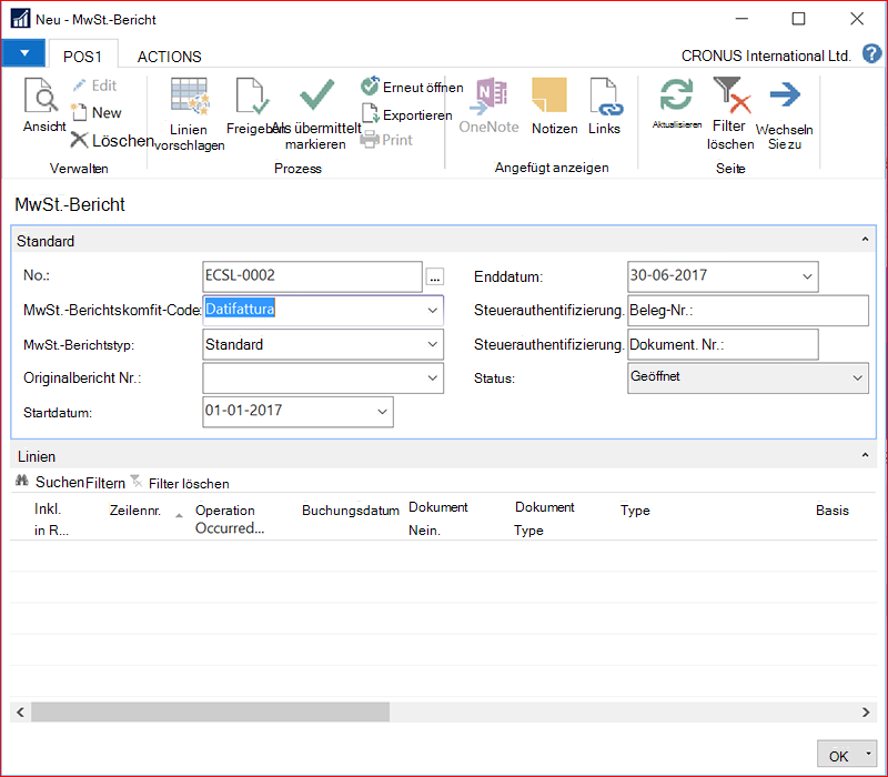 Screenshot für das Fenster 