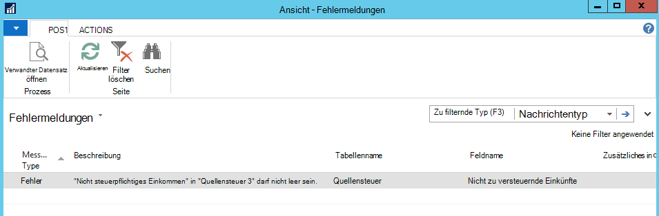 Screenshot der Funktion 