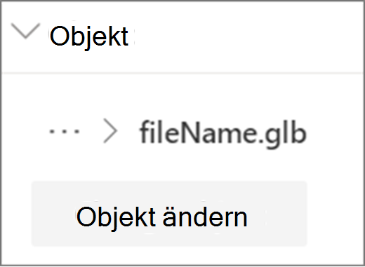Ändern der Objektbenutzeroberfläche