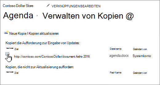 Klicken Sie im Fenster 