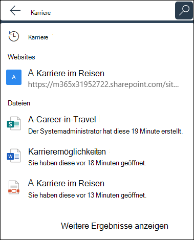 Suchergebnisse
