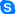 Blaues Skype S-Logo