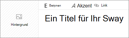 Screenshot des Eingabefelds 
