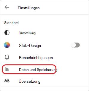 Einstellung 