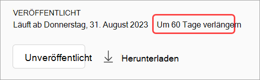 Screenshot: Aufheben der Veröffentlichung einer Webinaraufzeichnung