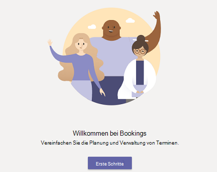 Willkommen bei Bookings in Microsoft Teams