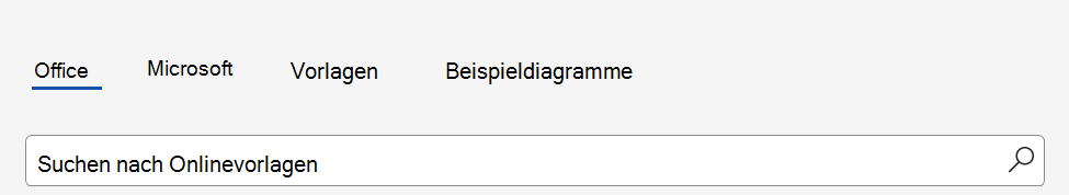 Screenshot der Vorlage