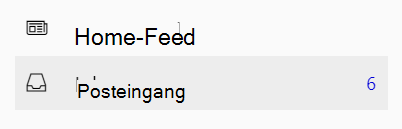 Posteingang in Viva Engage