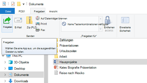 Wo finde ich die Schaltfläche 