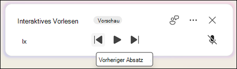 Wählen Sie Zurück oder Weiter aus.