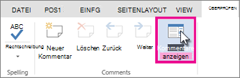 Kommentare anzeigen