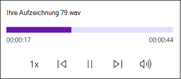 Audiowiedergabe