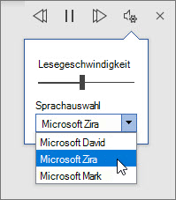 Audioeinstellungen für 