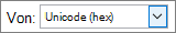 Unicode-Zeichentyp