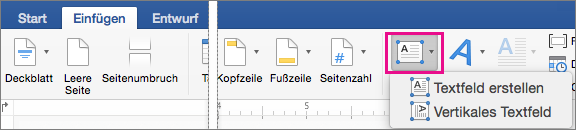 Auf der Registerkarte 