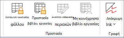 Κατάργηση προστασίας φύλλου