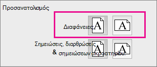 Προσανατολισμός σελίδας στο PPT για Mac