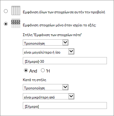 Φίλτρα που χρησιμοποιούν [Σήμερα]