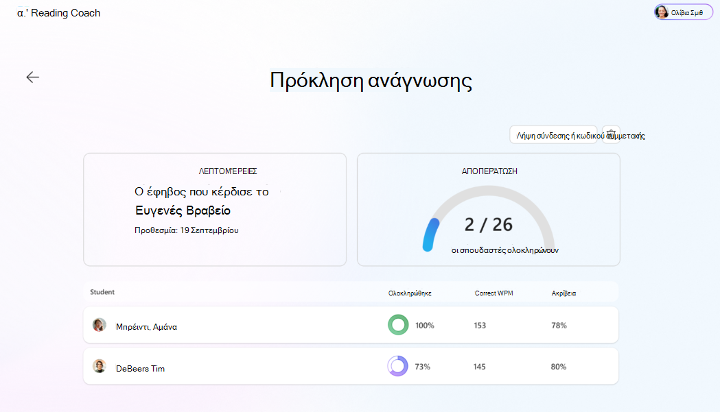 Πρόκληση ανάγνωσης