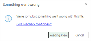 Λυπούμαστε που υπάρχει κάποιο πρόβλημα