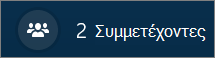 Αριθμός συμμετεχόντων σε κλήση βίντεο