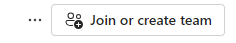 Screenshot of joining team.