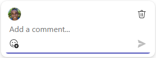 Comment feature in Copilot Pages