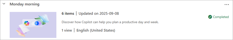 Image showing learning path completed