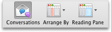 Organize tab, group 2