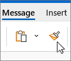 Format painter simplified button