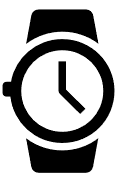 An enlarged icon