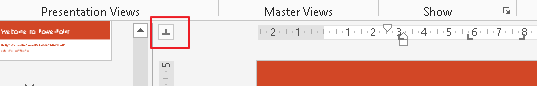 You can toggle among the different directions of the tab stops.