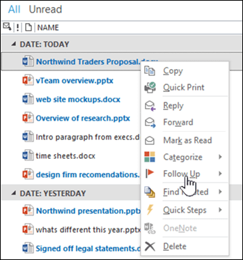 Forwarding a document from the site mailbox