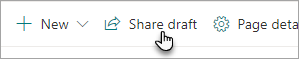 Private Draft share command