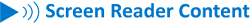 Screen reader content