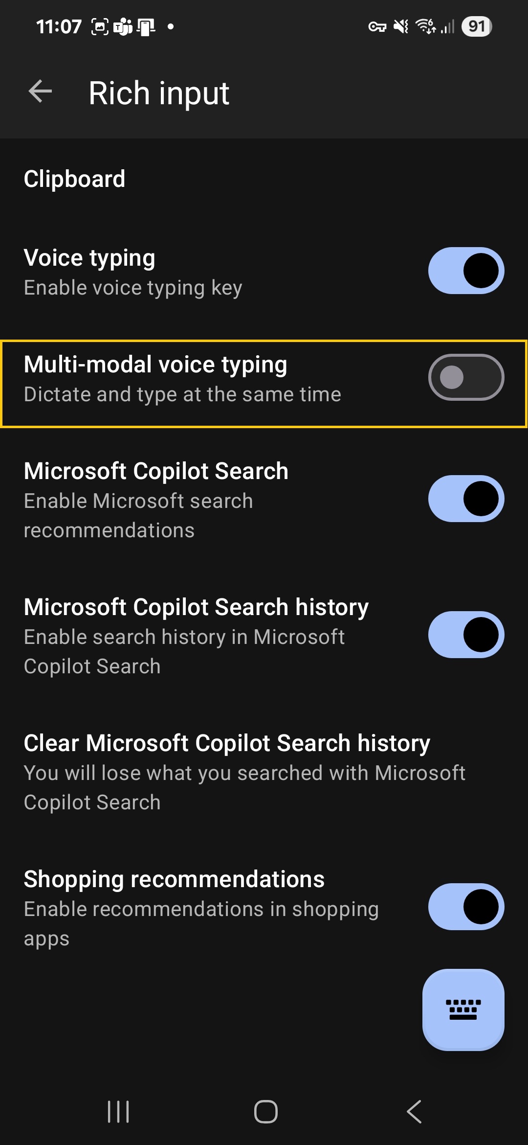 Settings 2