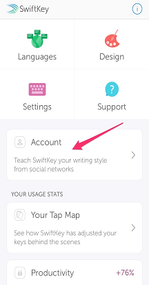 SwiftKey-MainAccount image 1