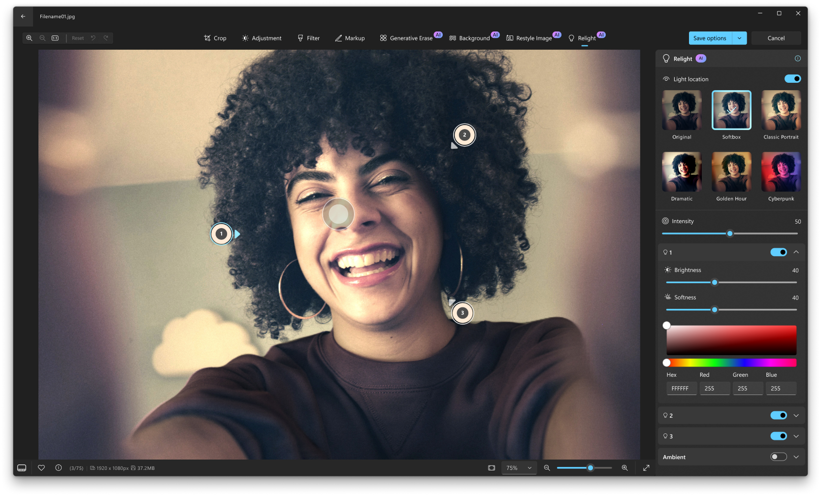 Relight in Photos