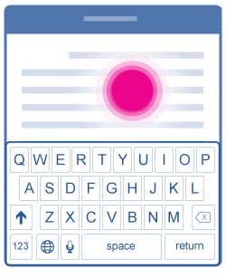 Open keyboard